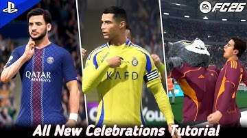 EA SPORTS FC 26 - All New Celebrations Tutorial 🎮