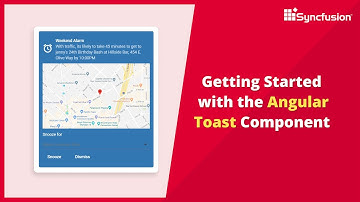 Getting Started with the Angular Toast Component