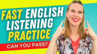 How To Speak Fast And Understand Natives In ONLY 30 MINUTES! | Practice English Listening