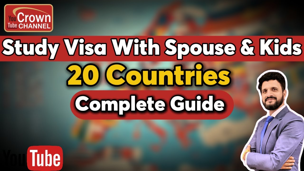 Top 20 Countries To Study Abroad With Spouse & Kids | Study Visa With ...