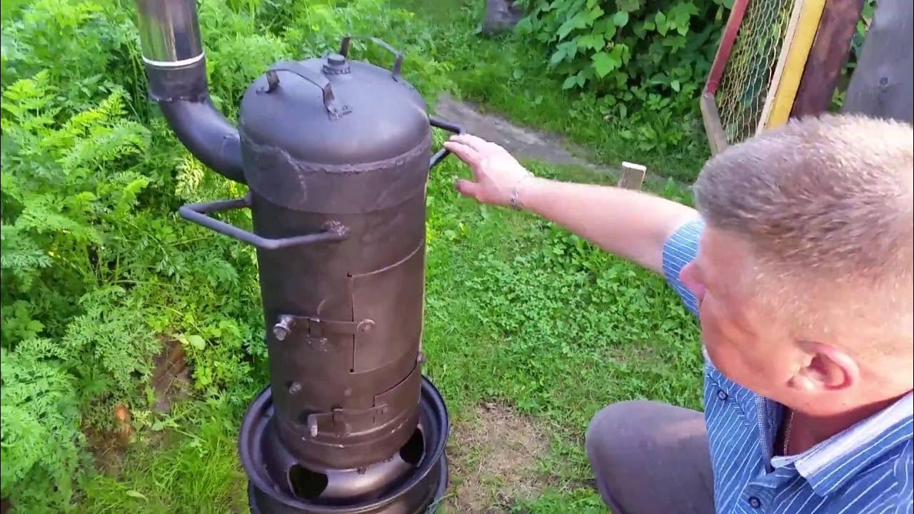 Печь для казана своими руками просто