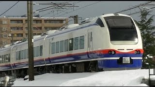 特急しらゆき用E653系H202編成 信越本線下り試運転