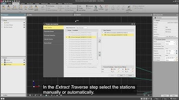 Leica Infinity – Processing Module - How to process a traverse and update setups