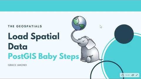 Load Spatial Data and Connect to QGIS l | What