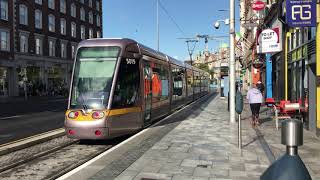 Luas Tram Line in Dublin City IRELAND screenshot 2