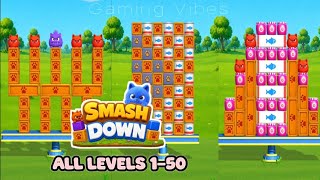 Smash Down All Levels 1-50 Walkthrough Solution