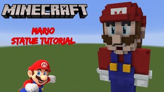 Minecraft Tutorial: Mario Statue (Super Mario)