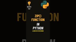 Python zip function #pythonbasics  #python #pythontutorial #python3 #pythonforbeginners