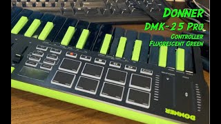Donner DMK 25 Pro USB controller Green change cc number