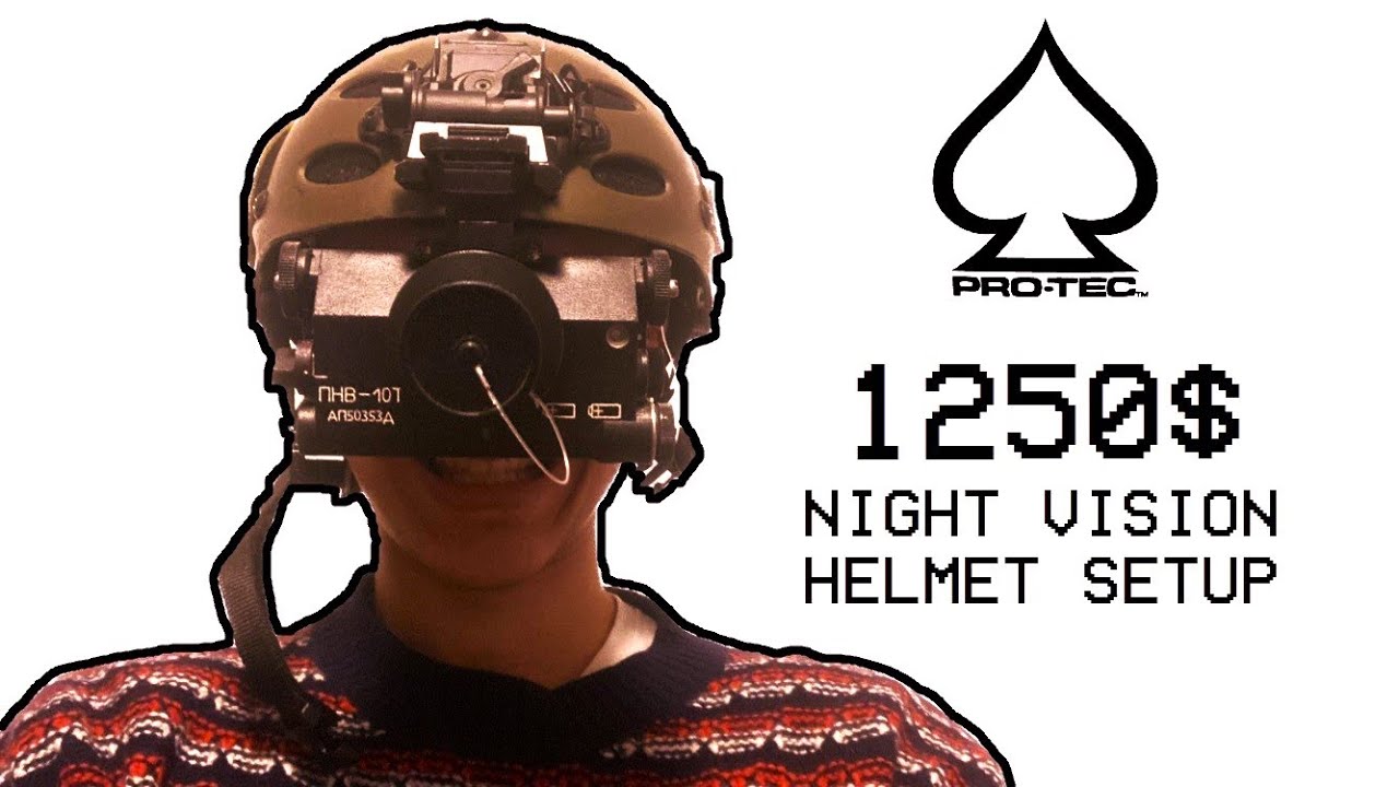 Budget Night Vision Bump Helmet Setup for less than 1250 (feat