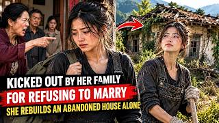 Kicked Out By Her Family For Refusing To Marry, She Finds An Abandoned House And Rebuilds It Alone