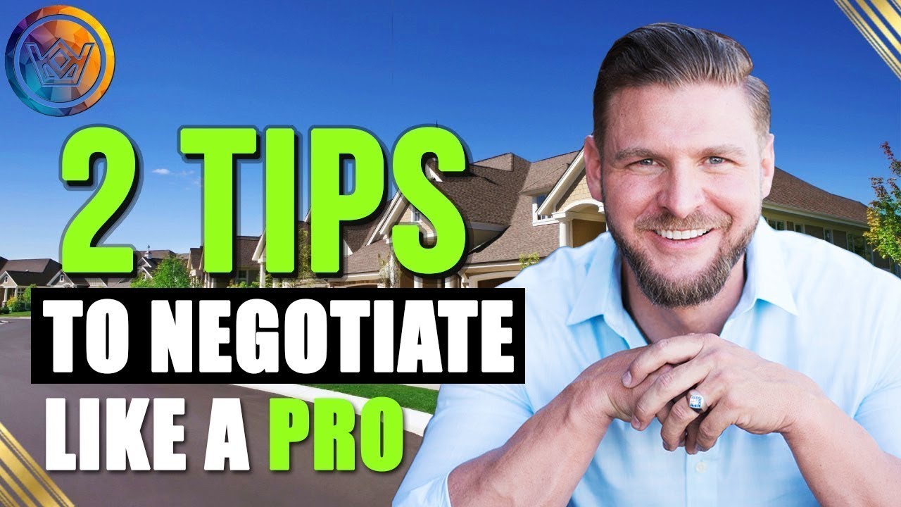 How To Negotiate Real Estate Price - YouTube