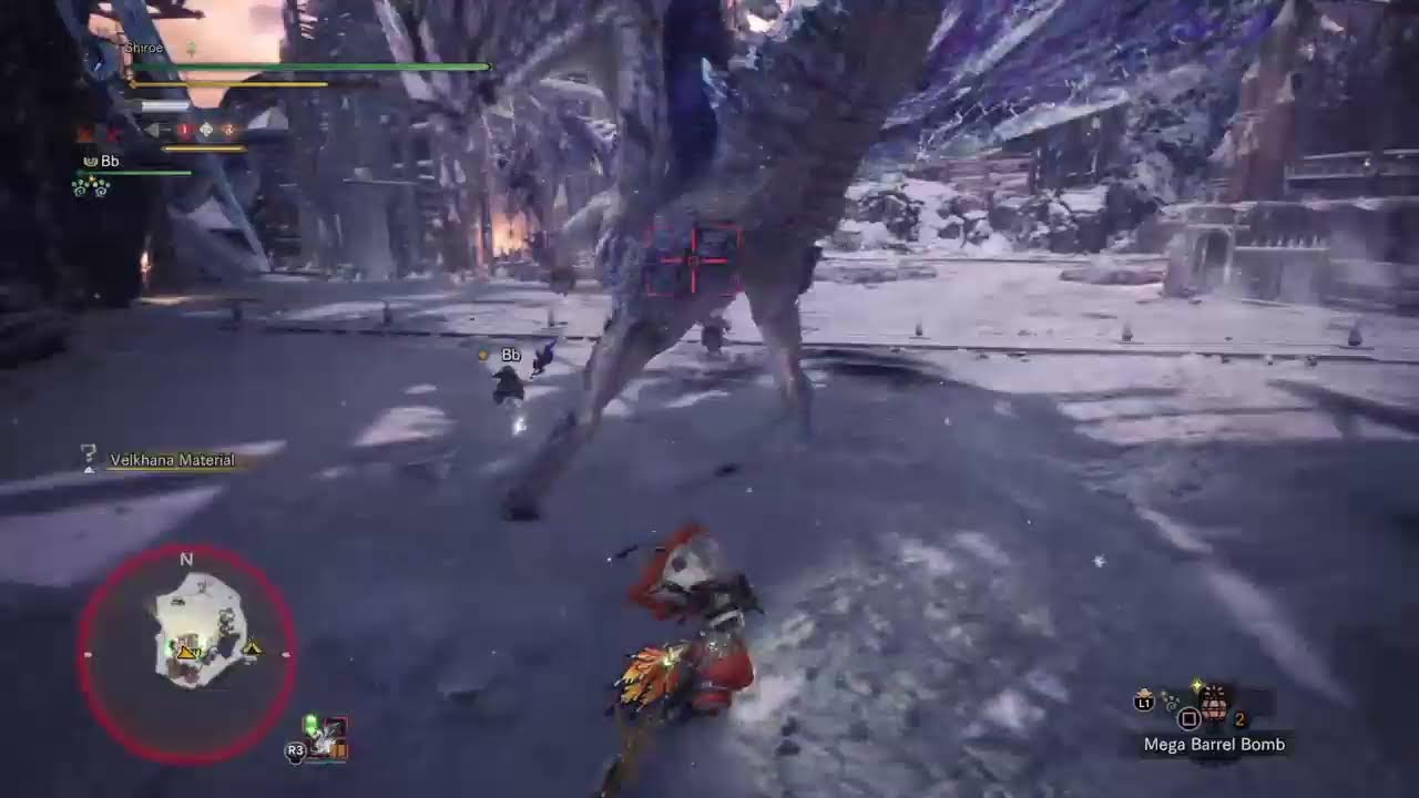 MHW Iceborne. Event :USJ shine on forever | Velkhana  |