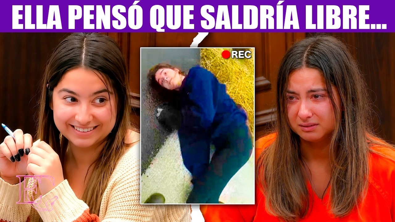 Universitaria sonríe en la corte, jura no distinguir el bien del mal, ¡hasta que suena la llamada!