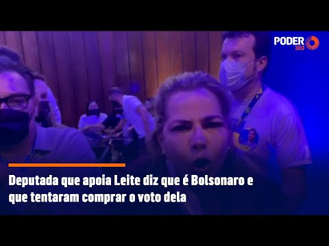 Deputada que apoia Leite diz que é Bolsonaro e que tentaram comprar o voto dela