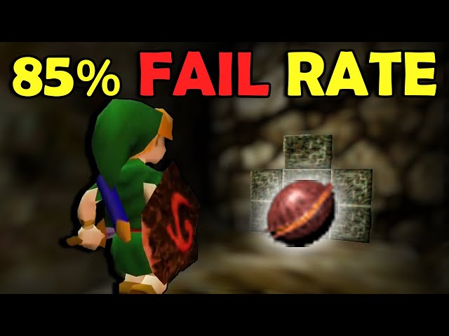 Ocarina of Time's Unluckiest Speedrun Trick class=