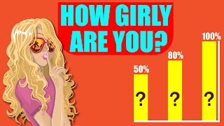 How Girly Are You 😊 Aesthetic Quiz | Personality Test | Girls Fact
