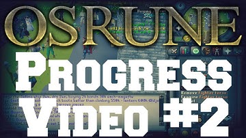 [OsRune RSPS] Progress Video #2 | Server Updates!