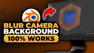 How To Blur Camera Background in Blender (FAST & EASY) | 100% WORKS | Blur Background Camera Blender screenshot 3
