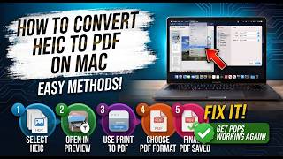 How To Convert HEIC To PDF On Mac – Easy Method