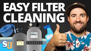 How To Clean Your POOL FILTER (Cartridge, Sand, D.E.) | Swim University