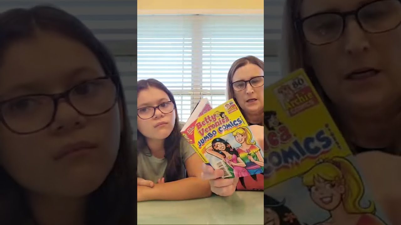 unboxing 3 Archie Comics digests comic books
