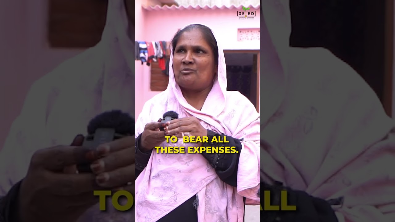 She is another beneficiary of SEED’s Widow Funding Program. She appreciates the help SEED provide!