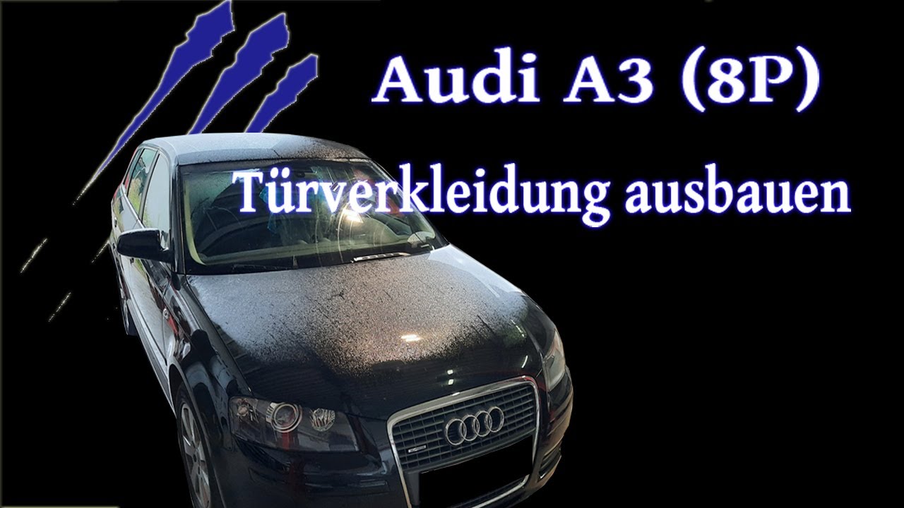 Audi A3 8p Trverkleidung Ausbauen