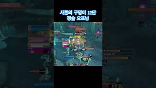 [정술] 사론의 구덩이 12단 오프닝 (Elemental Shaman Pit of Saron 12 opener)