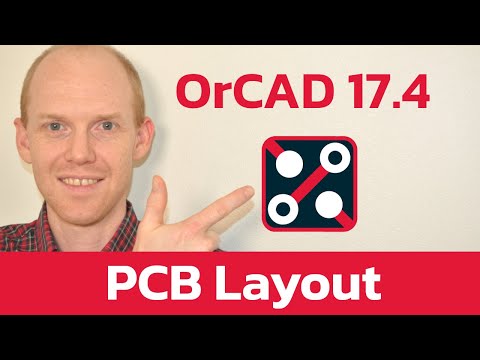 Cadence OrCad PCB Editor 17.4 (Complete board layout in 30 min)