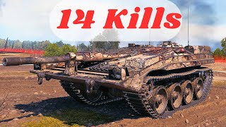 This Tank Is Unstoppable! 14 Kills  Strv 103-0  World of Tanks Gameplay (4K)
