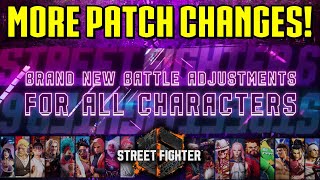 Street Fighter 6 Official Balance Patch Preview Breakdown!