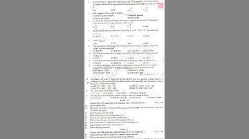12th Std Physics Revision exam question paper 2023 | original question paper 2023