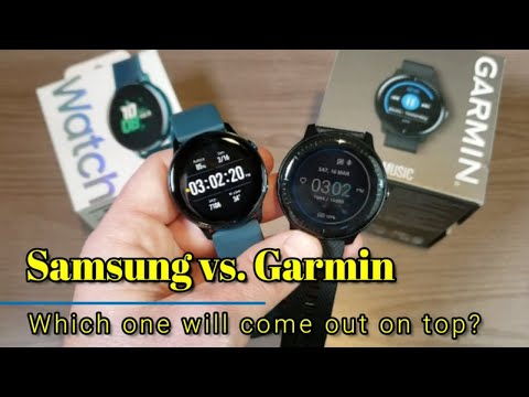 Samsung Galaxy Watch Active vs. Garmin Vivoactive 3 Music:  A battle of the active watches!