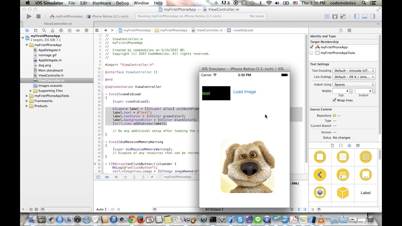 iPhone Dev - แนะนำการเขียนแอพ iPhone แบบโครตง่าย หลังเรียน Objective-C ...