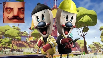 Hello Neighbor - New Neighbor Ice Scream 4 Normal Mini Rod Operator Act 2 Random Gameplay