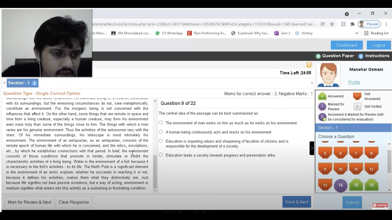 How to Optimise Your Score in CAT VARC Section in New Pattern? VARC ...