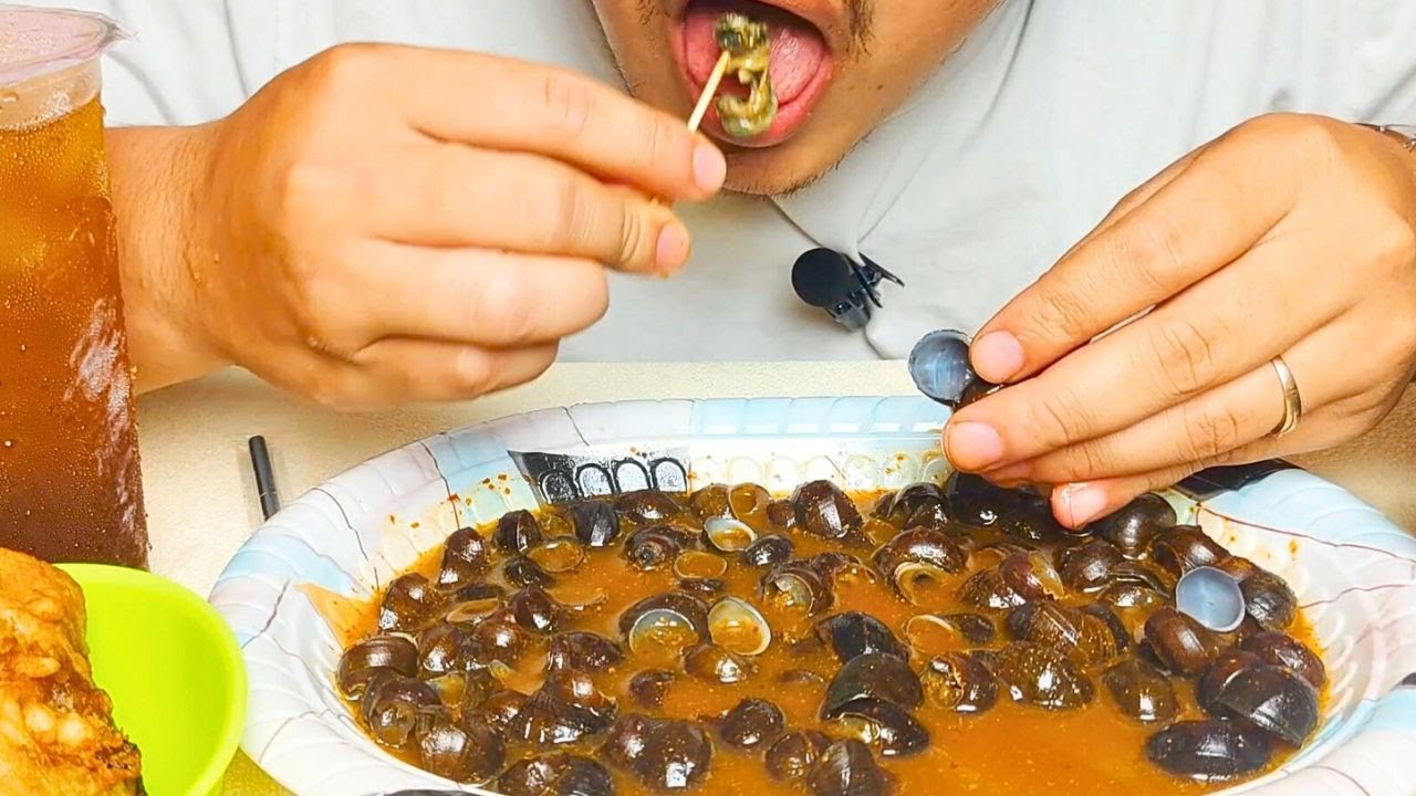 ASMR MUKBANG SPICY SNAILS | EXTREME SEAFOOD