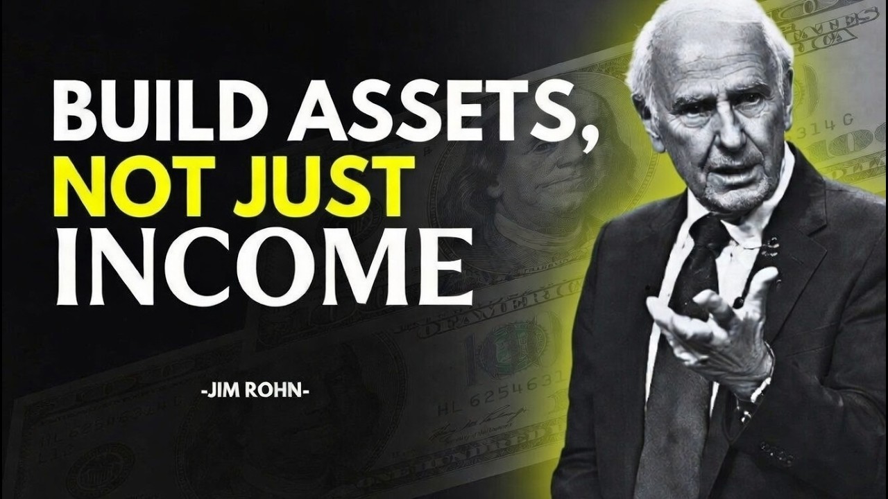 Build Assets, Not Just Income (Income Can Stop but Assets Last Forever) The Key to Wealth | Jim Rohn