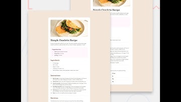 Build a simple Recipe Page | Frontend Mentor Challenge (COMPLETE TUTORIAL)