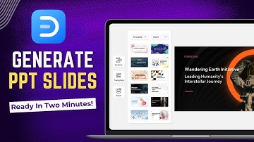 Create PowerPoint Slides in Seconds with EdrawMax AI