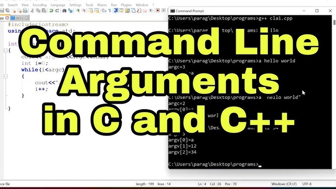 Compiling & Executing C++ Programs (Windows CMD) 