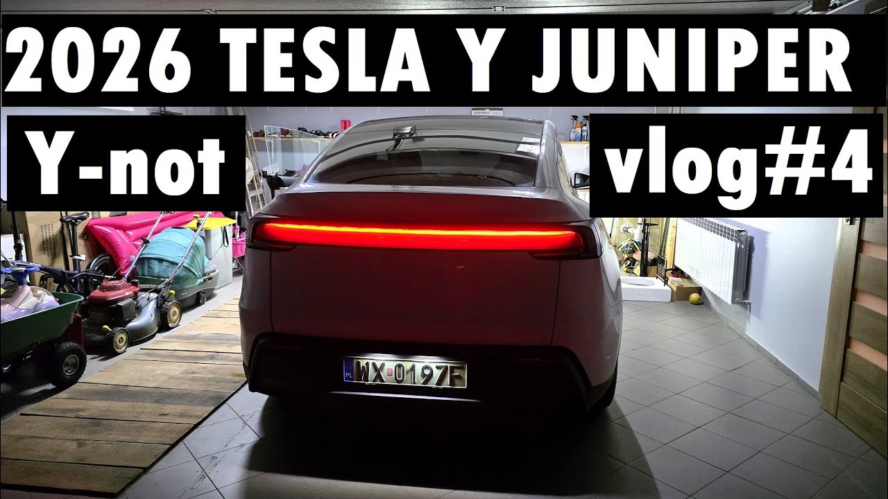 2026 TESLA Y Juniper TEST wyciszenia i wrażenia po 2000km Y-not vlog #4