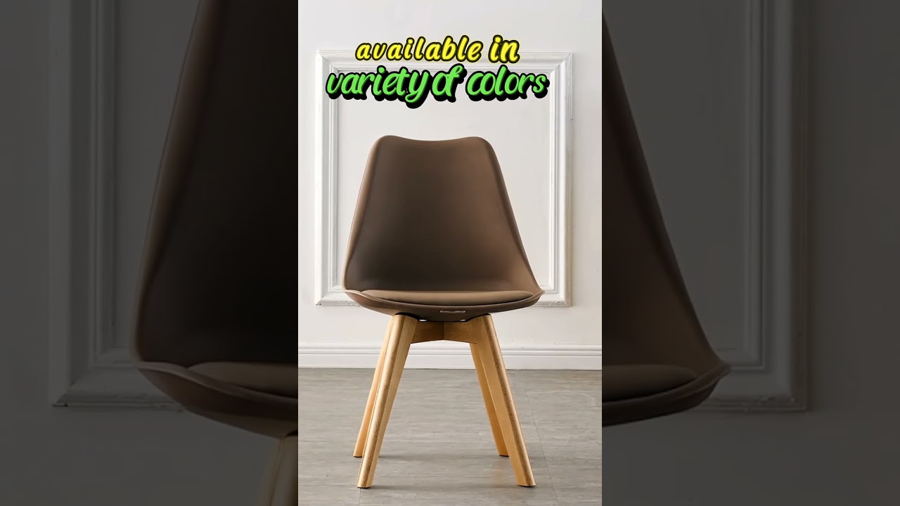 Tulip Scandinavian Dining Chairs | Modern, Minimal & Stylish | Available in Many Colors