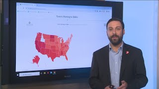 New data shares origins and affiliation of new Idaho voters