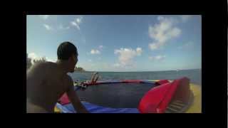 Water Trampoline Fail