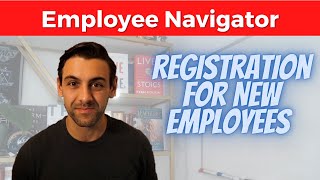 How an Employee Registers with Employee Navigator