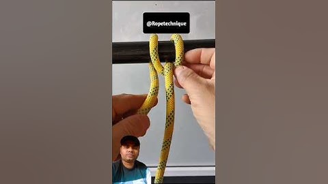 Trailer buckle is simple and practical knot that you will remember for the rest of your life