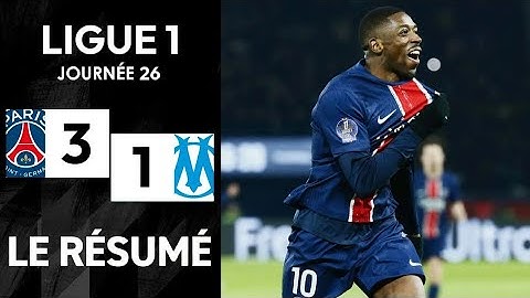 Le PSG corrige l'OM dans le Classique ! - Résumé Paris SG / Marseille - Ligue 1 McDonald's 24/25