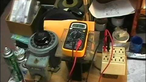 Superior Electric Powerstat variable transformer and isolation transformer